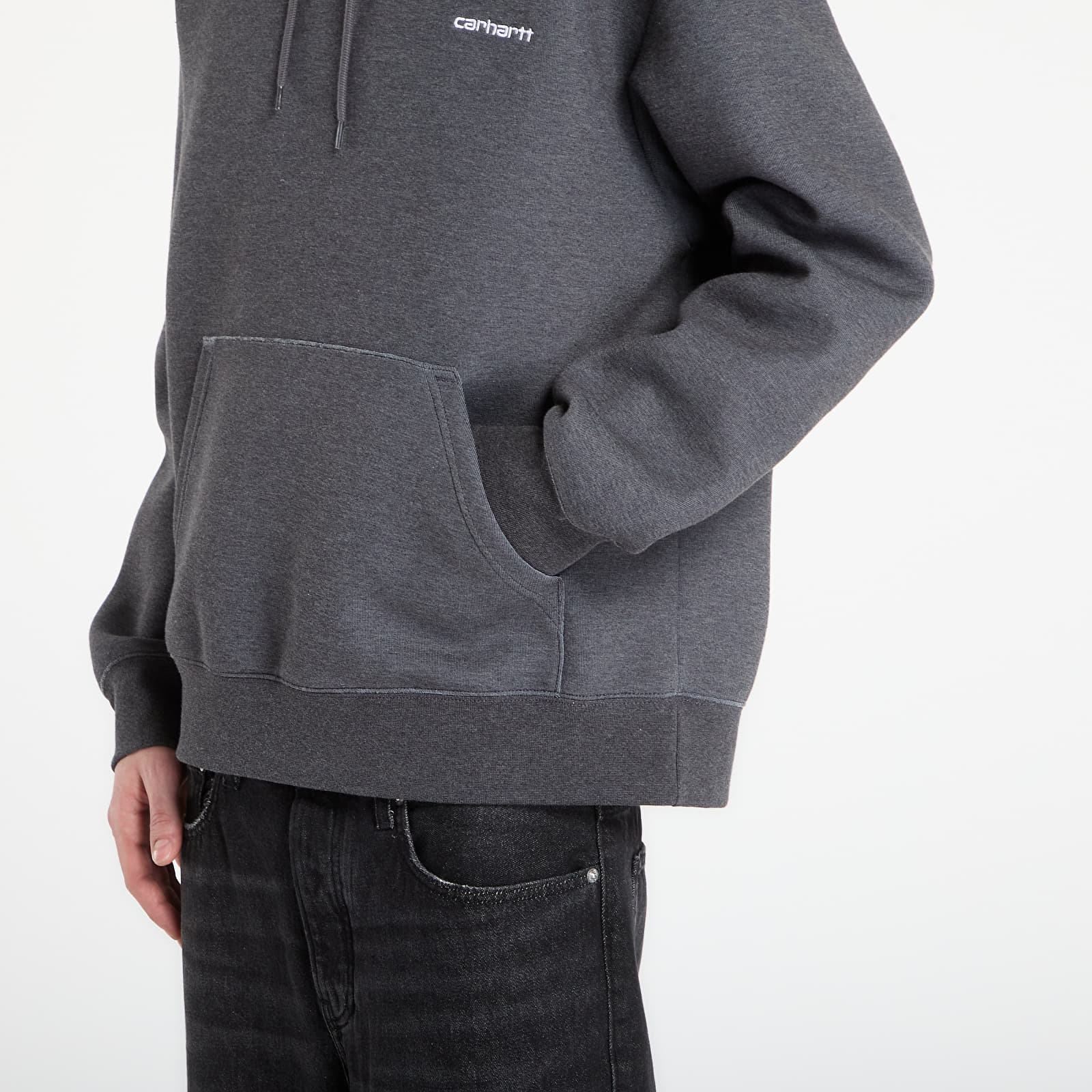 Sudaderas Carhartt WIP Hooded Alda Sweat UNISEX Black/ White