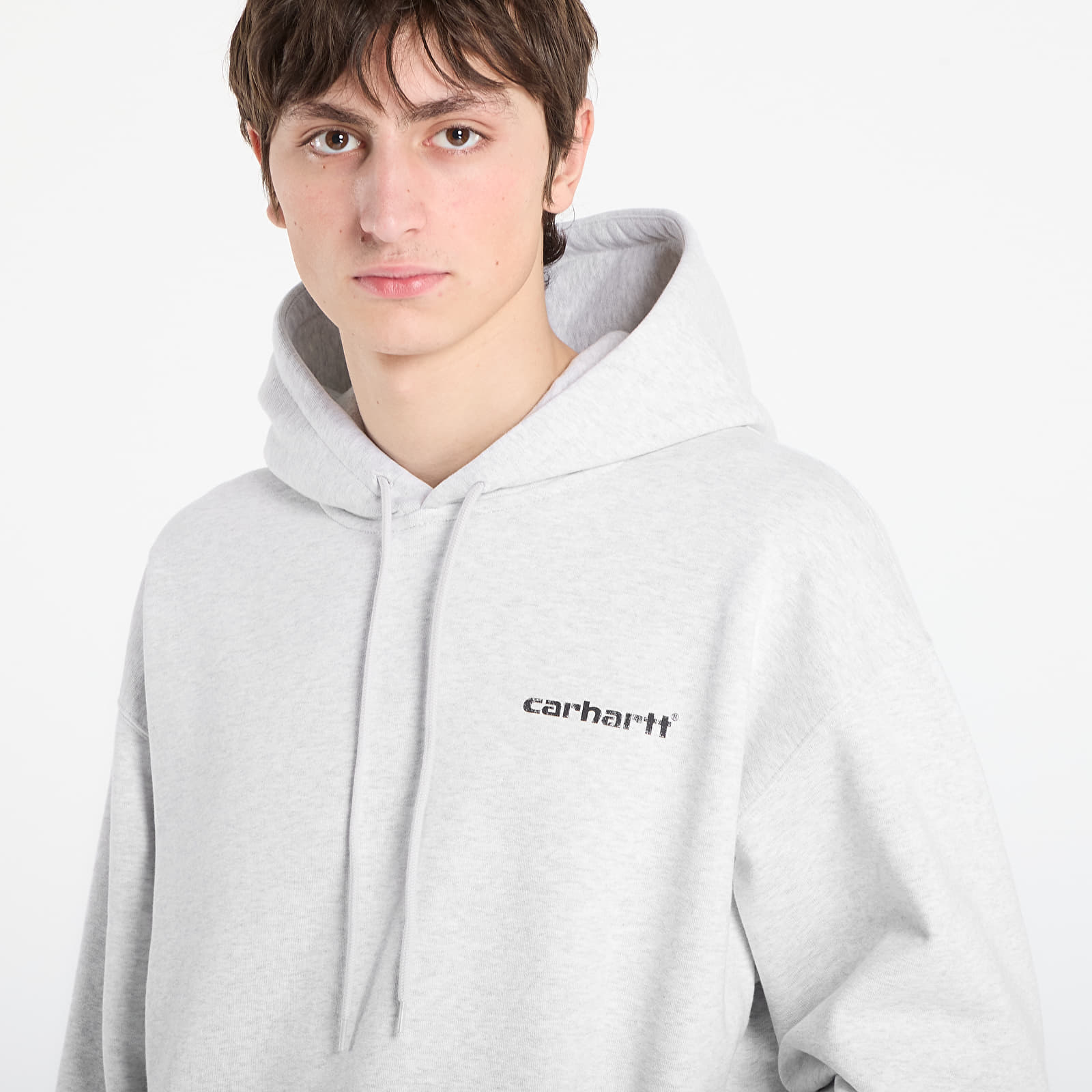 Sudaderas Carhartt WIP Hooded Caps Sweat UNISEX Ash Heather