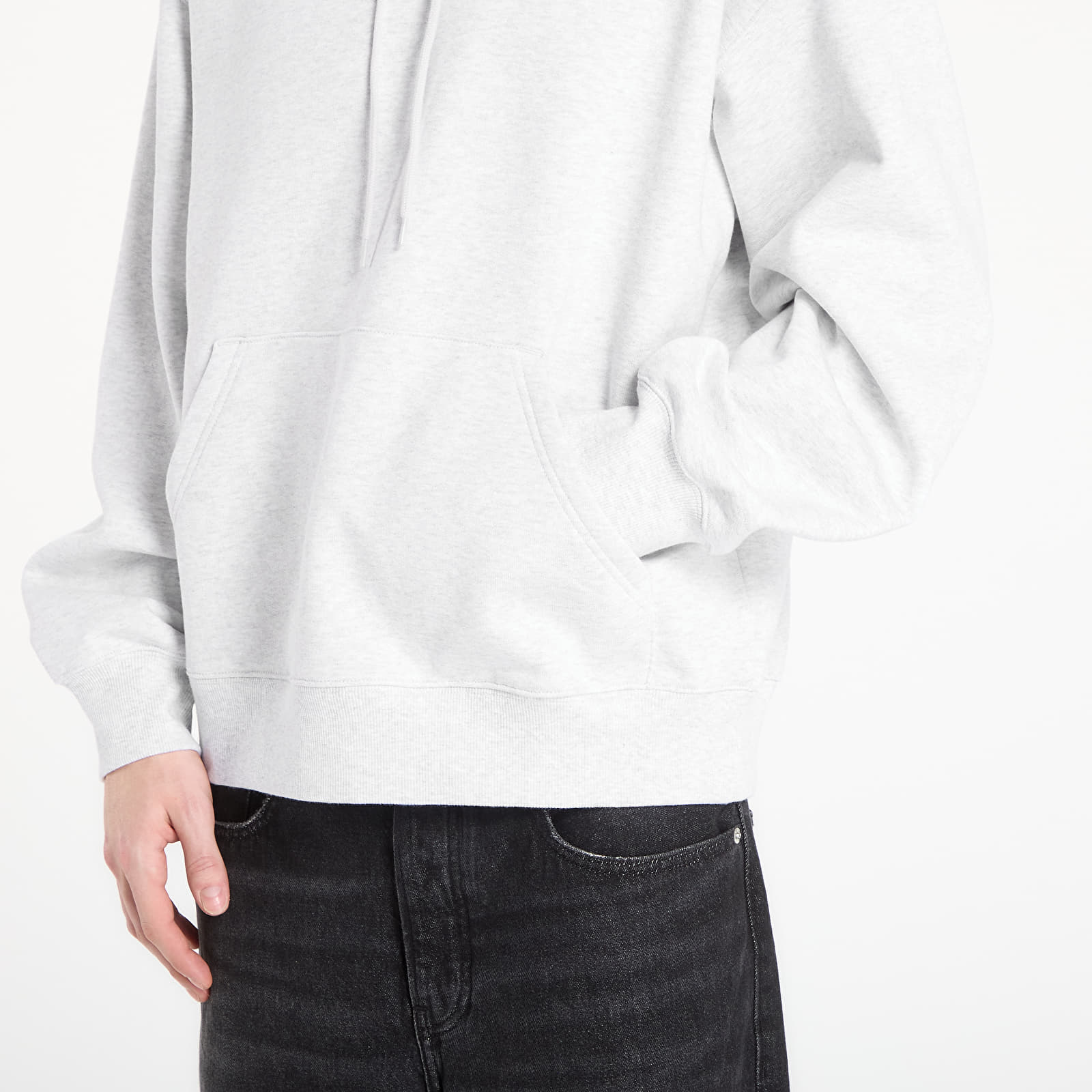 Sudaderas Carhartt WIP Hooded Caps Sweat UNISEX Ash Heather