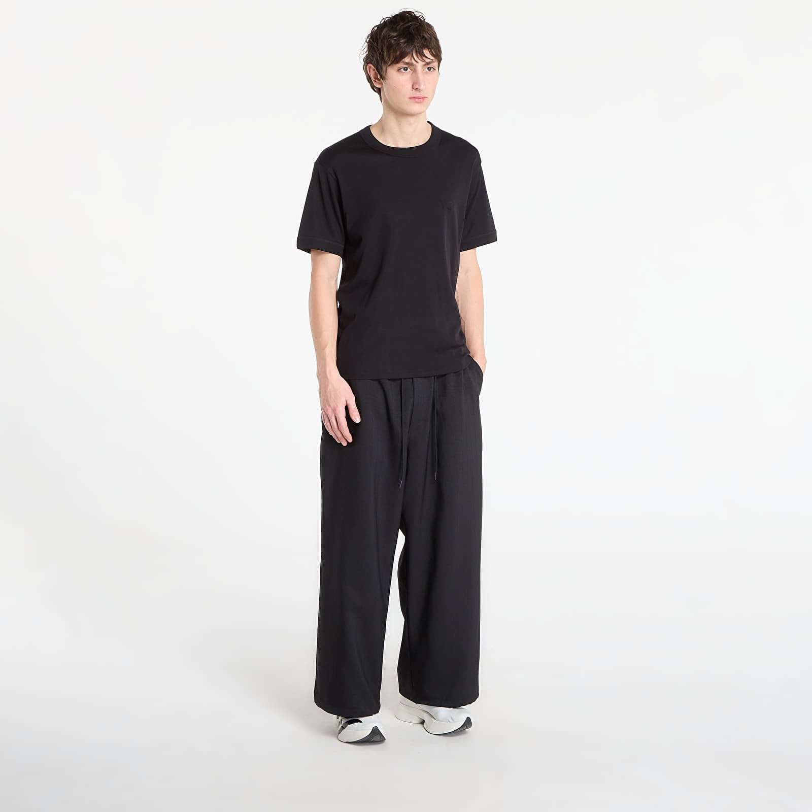 Tričká Y-3 Slim Short Sleeve T-Shirt Black