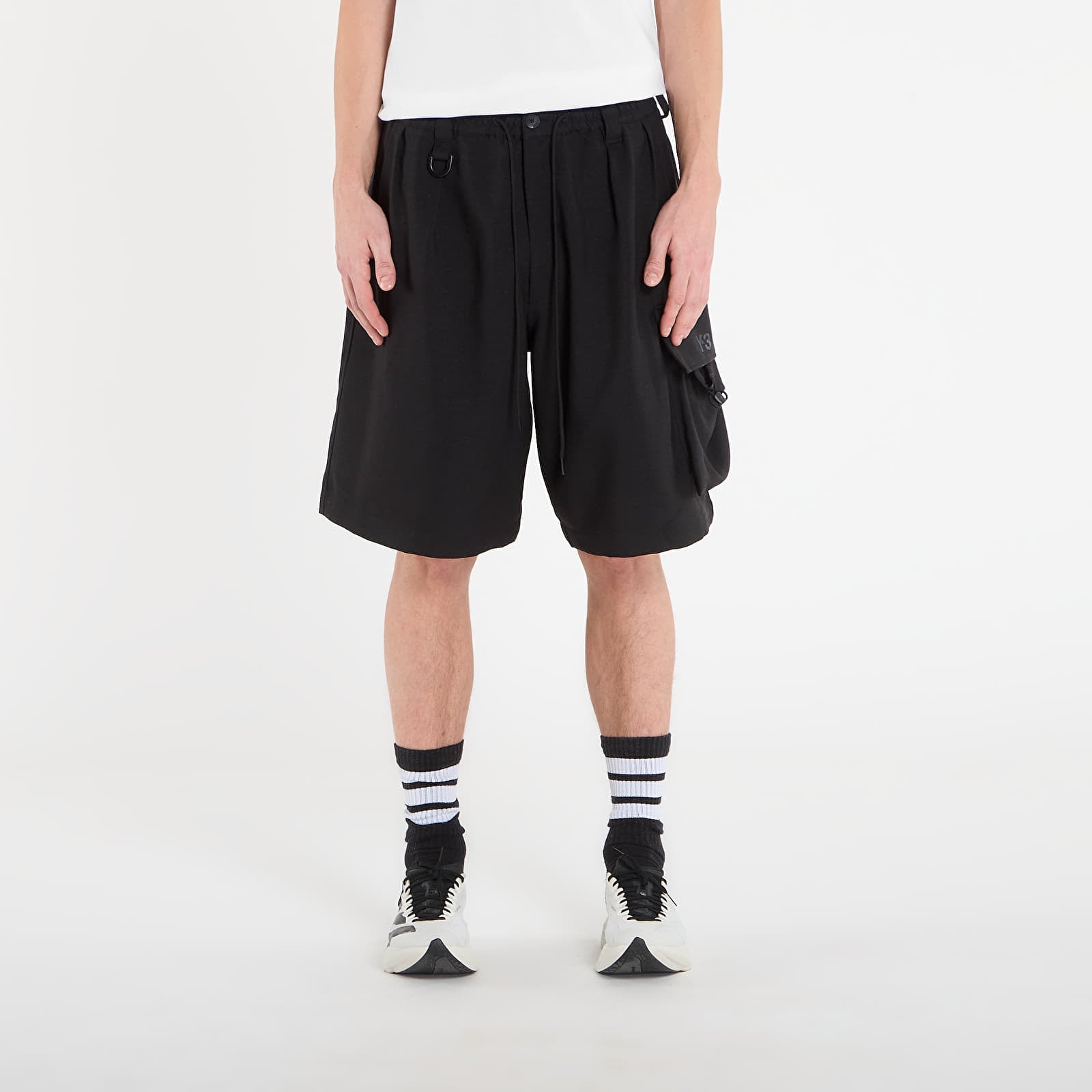 Kratke hlače Y-3 Sport Uniform Cargo Shorts Black