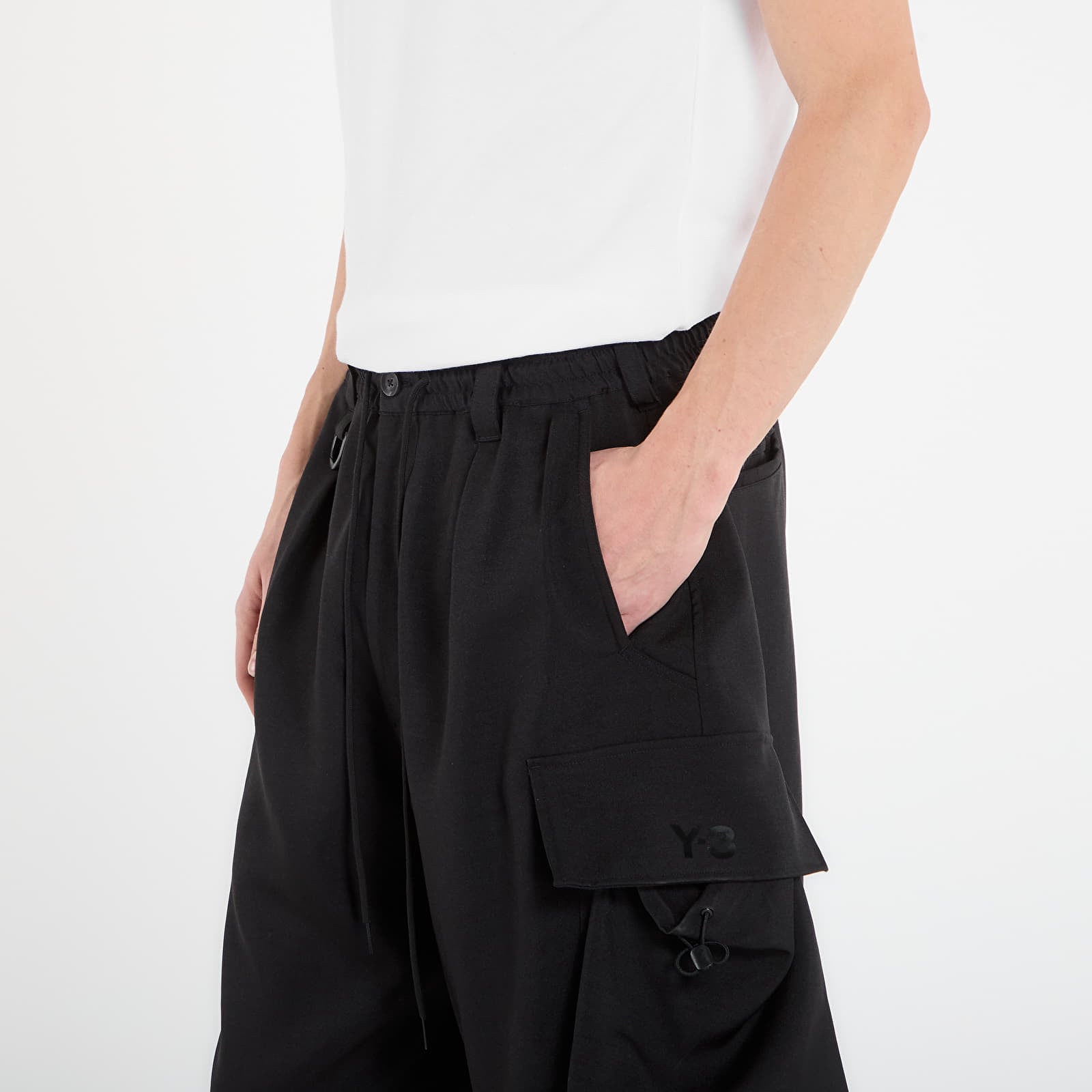 Kratke hlače Y-3 Sport Uniform Cargo Shorts Black