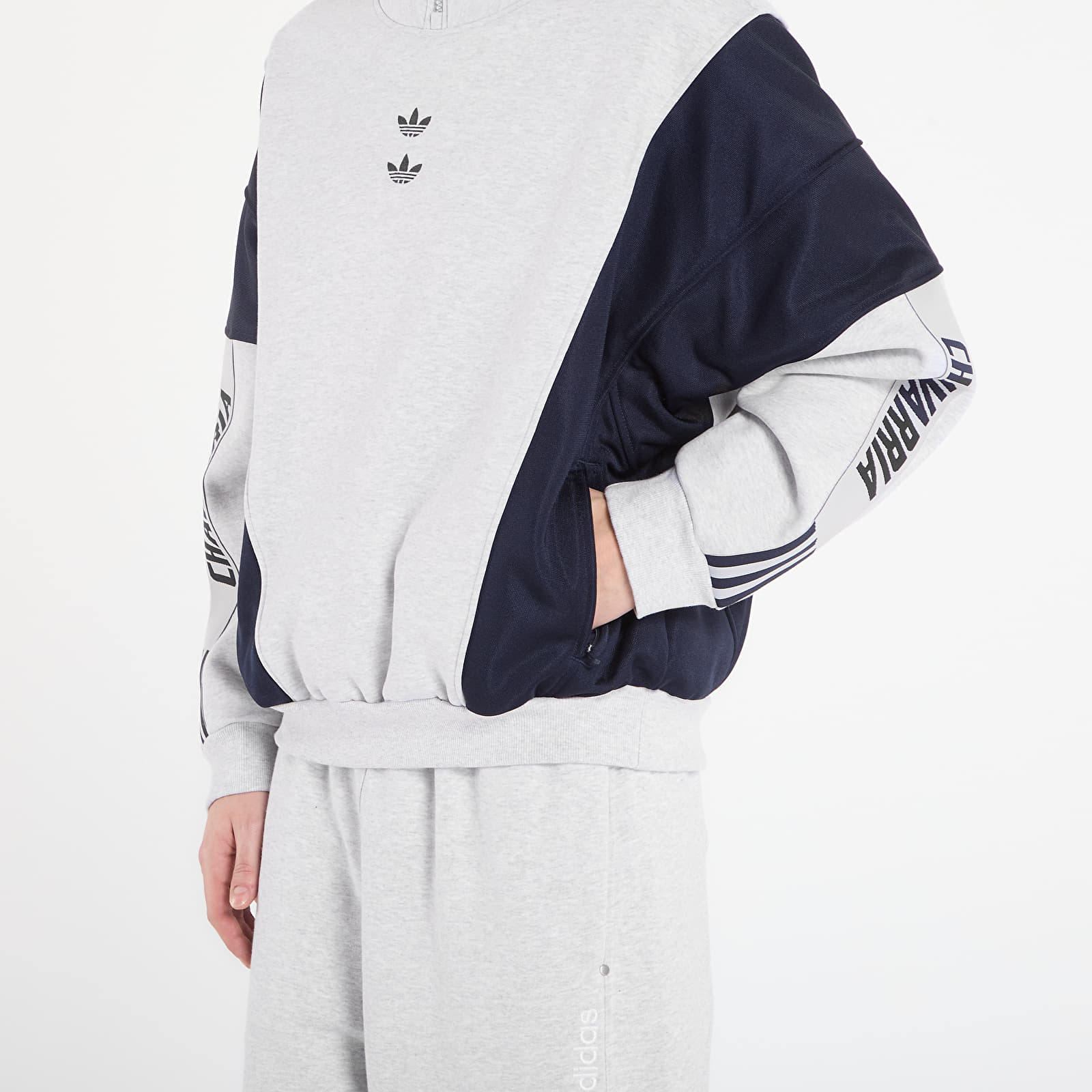 Dukserice adidas Wc Watsonville Light Grey Heather/ Legend Ink