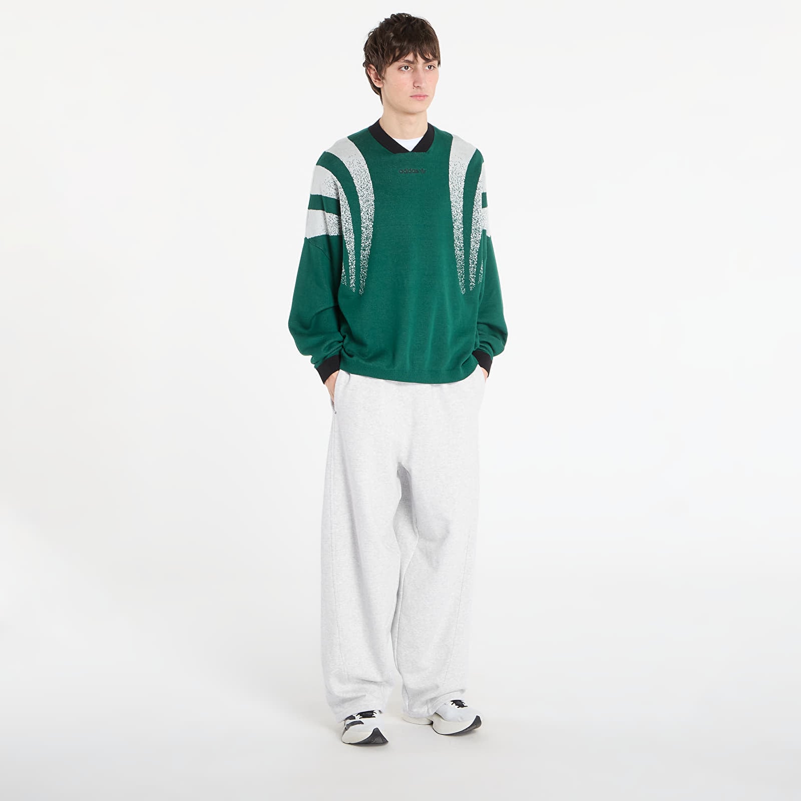 Kapuutsikud ja kampsunid adidas Santiago Jersey Collegiate Green