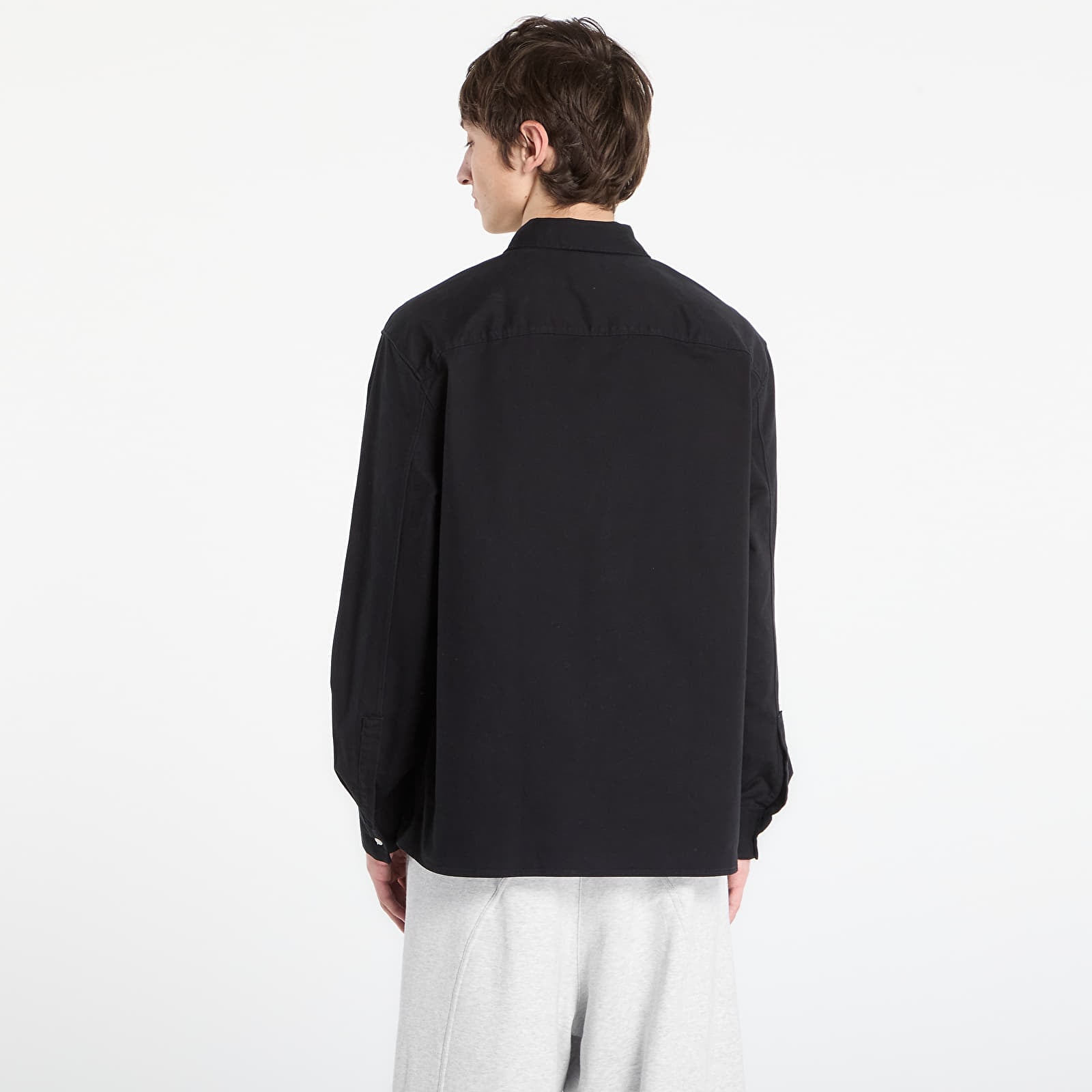 Camisas Calvin Klein Jeans Ls Cotton Twill Rela Shirt Black