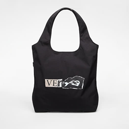 Geantă Y-3 Graphic Tote Black