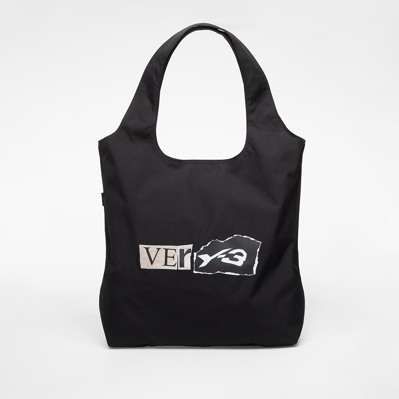 Skuldertasker til mænd Y-3 Graphic Tote Black