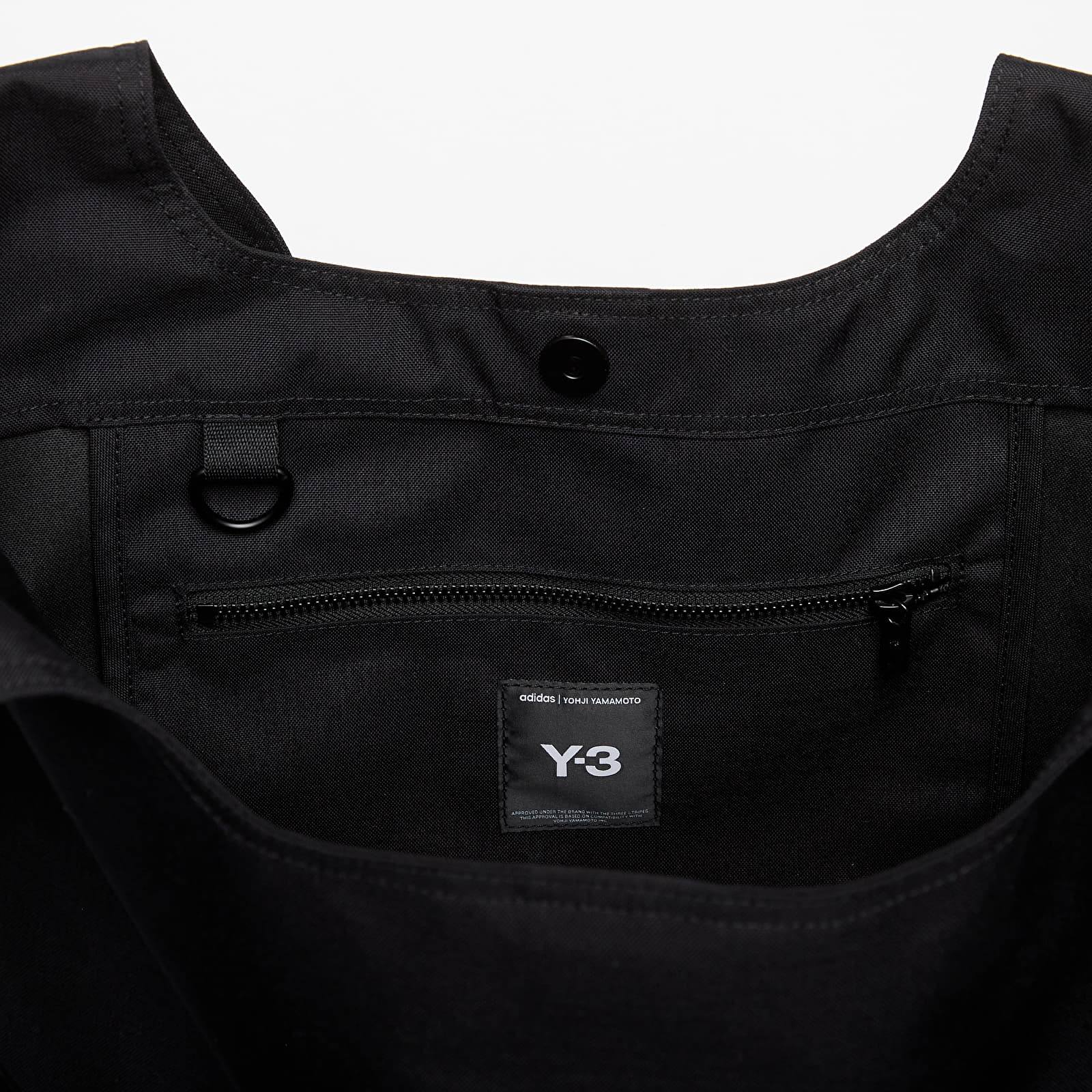 Skuldertasker til mænd Y-3 Graphic Tote Black