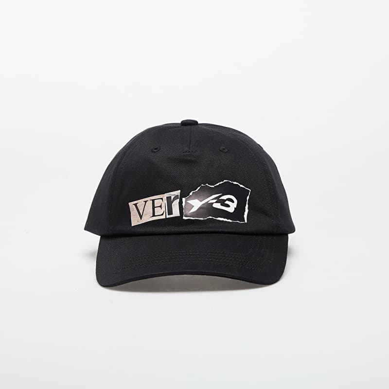 Y-3 Graphic Dad Cap Black