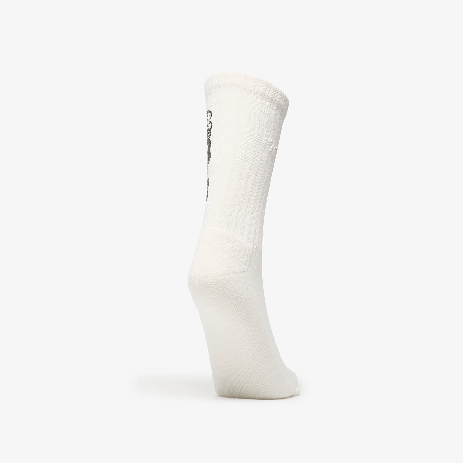 Ponožky Y-3 Graphic Crew Socks Chalk White