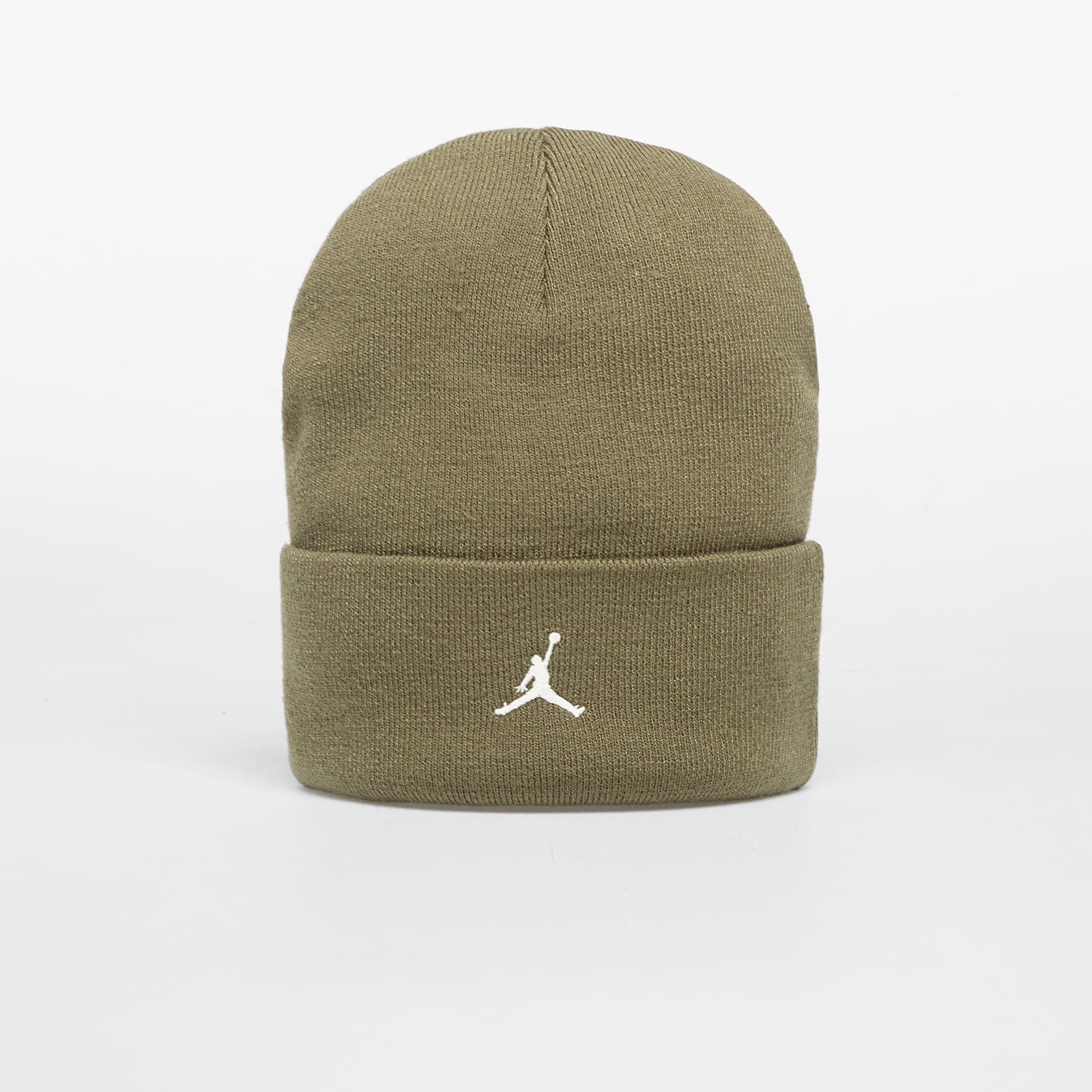 Hats Jordan Peak Essential Beanie Medium Olive/ Sail