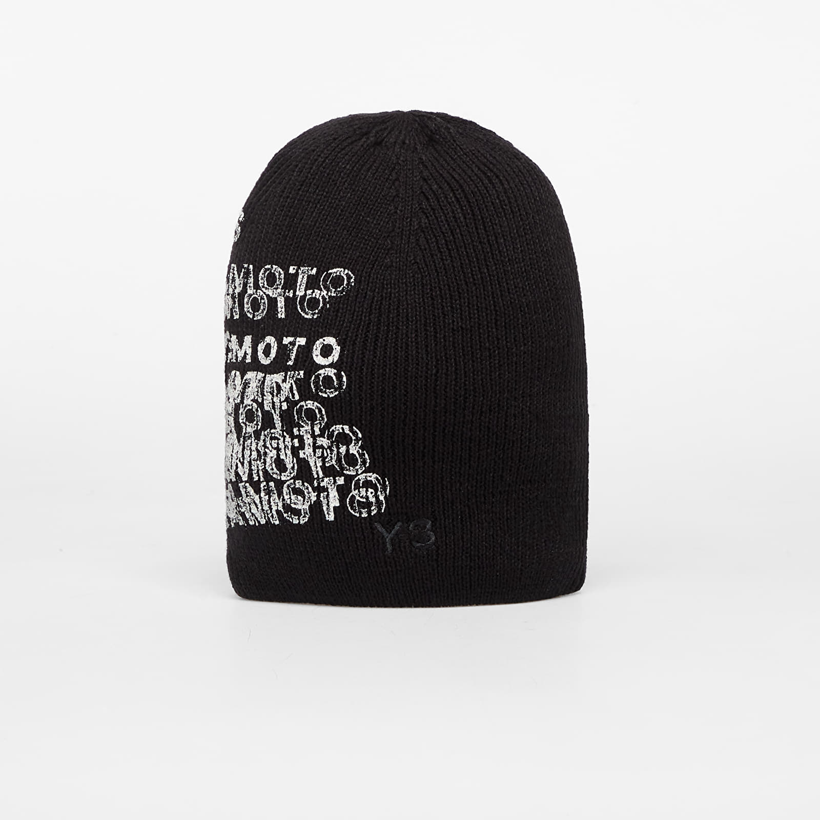 Čepice Y-3 Graphic Beanie Black