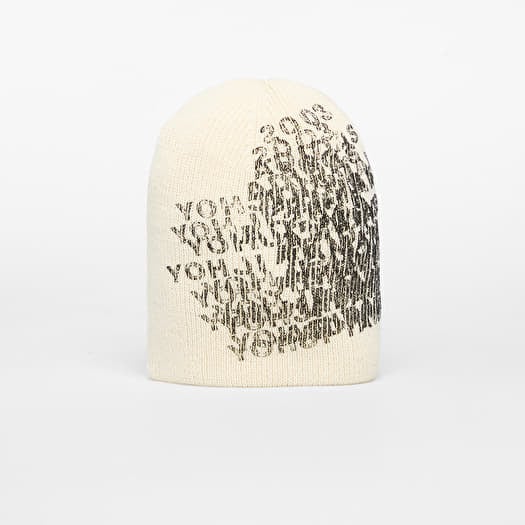 Mütze Y-3 Graphic Beanie Chalk White