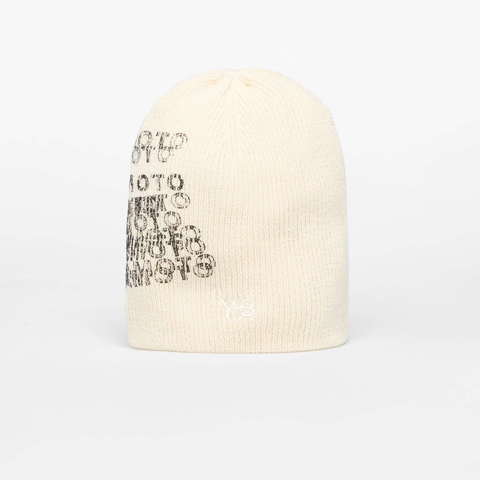 Mützen Y-3 Graphic Beanie Chalk White