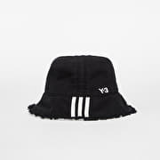 Y-3 Stripes Bucket Hat Black