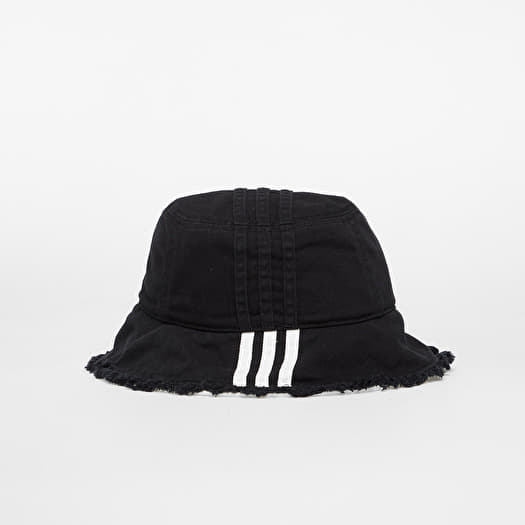 Y-3 Stripes Bucket Hat Black | Footshop