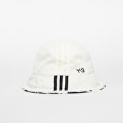 Y-3 Stripes Bucket Hat Off White