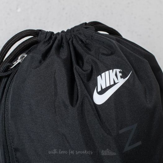 Gymsacks Nike Heritage Gymsack 2 Gfx Black Footshop