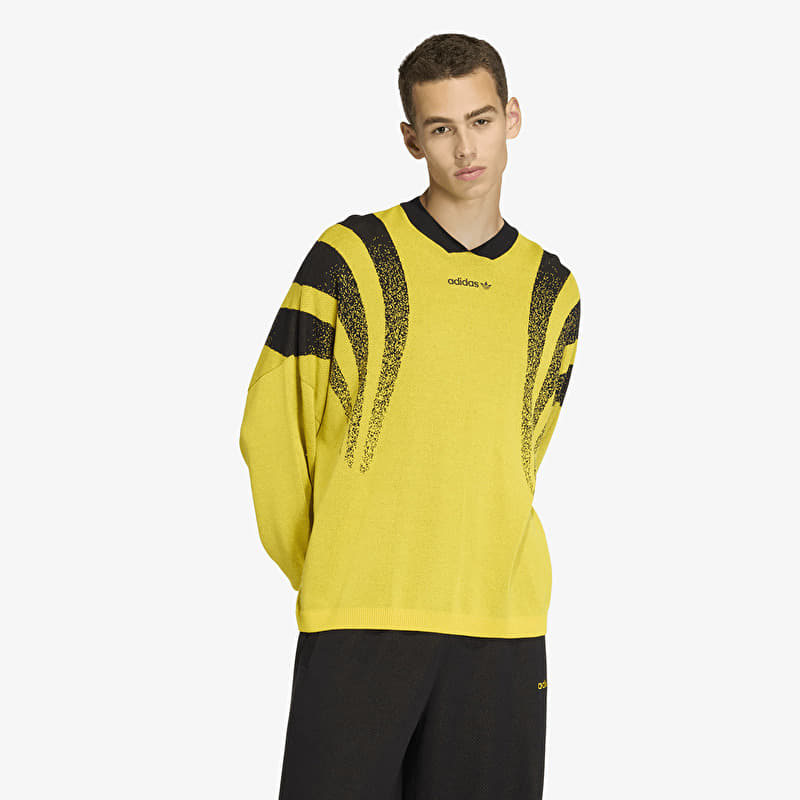 adidas Santiago Loose Fully Fashion Knit Jersey Eqt Yellow