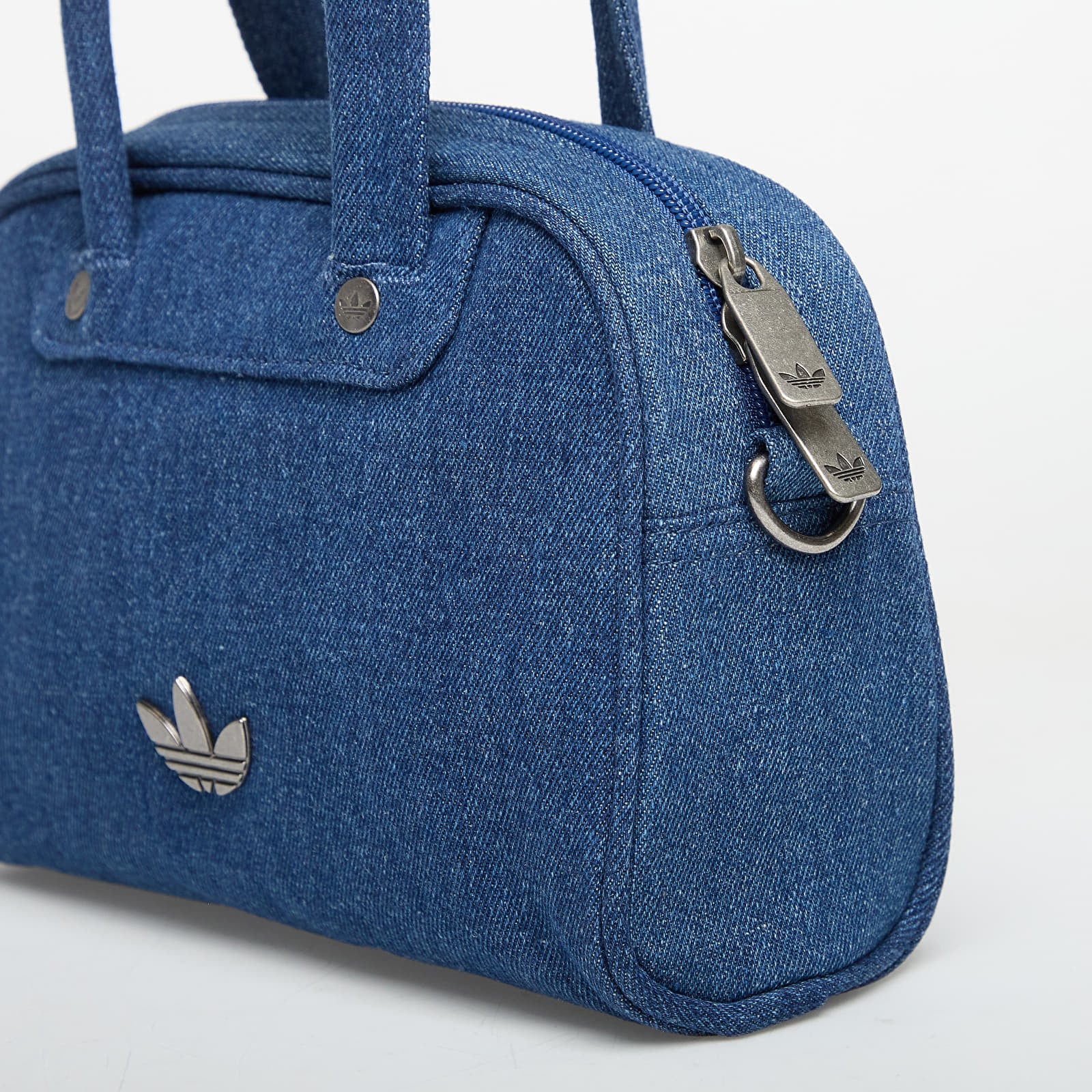 Pánské kabelky adidas Adicolor Mini Bowling Bag Denim Light Denim