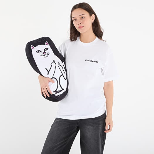 RIPNDIP Lord Nermal Pillow Black