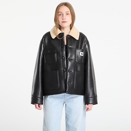 Jacke Carhartt WIP W' Shepton OG Michigan Coat Black/ Natural