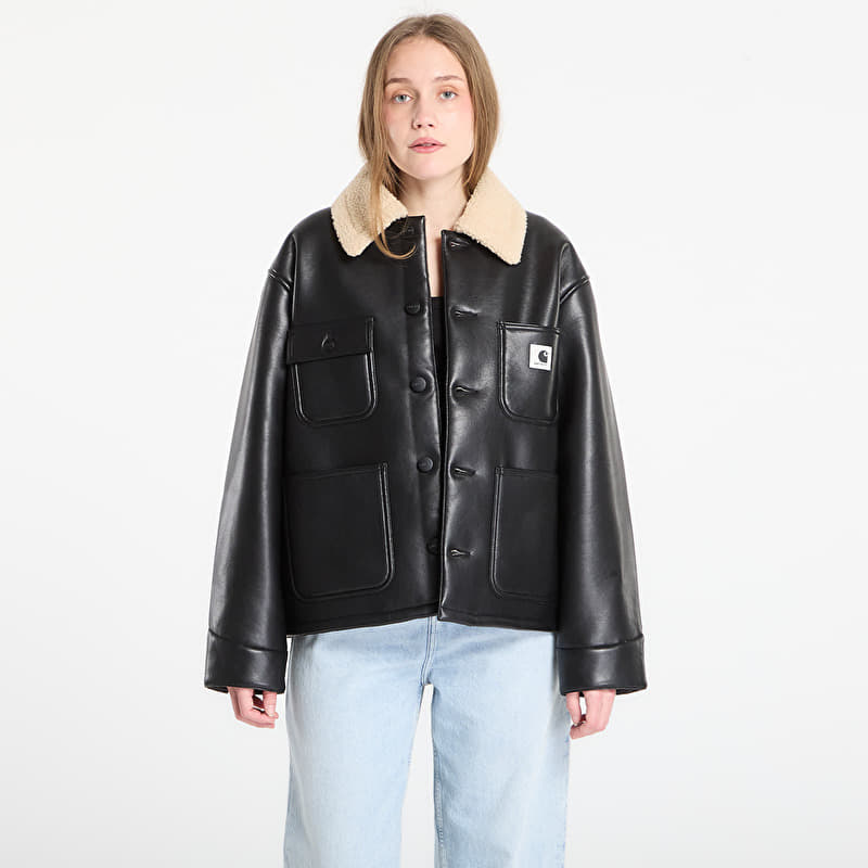 Kurtka Carhartt WIP W' Shepton OG Michigan Coat Black/ Natural