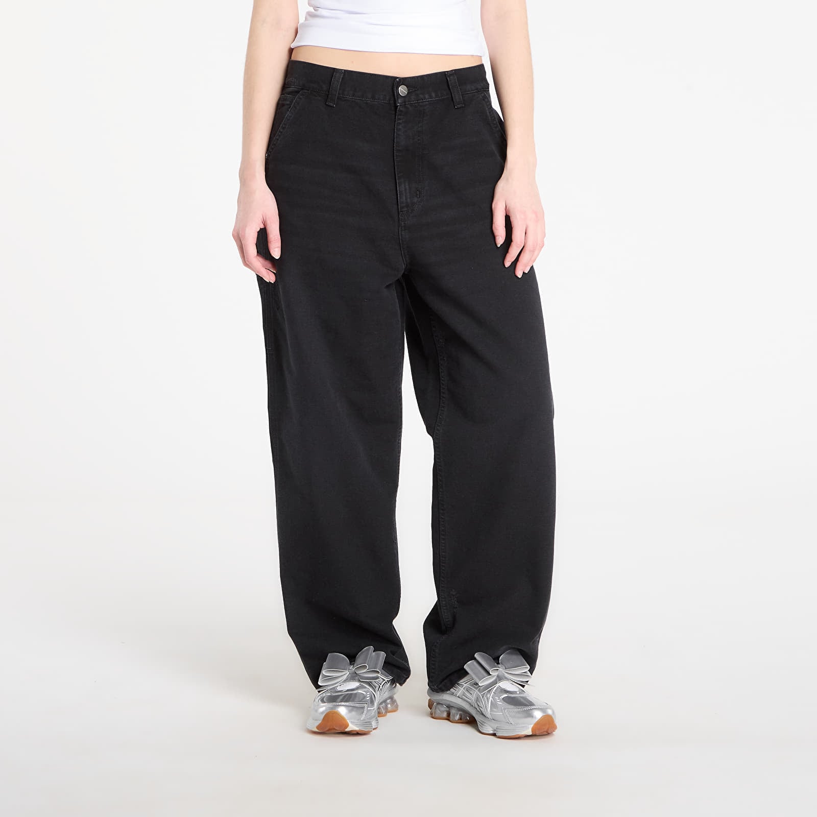 Pantaloni Carhartt WIP W Brandon Single Knee Pant Black S