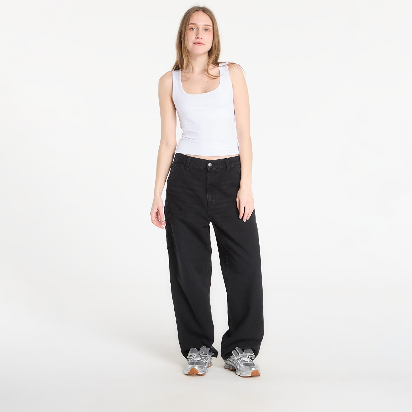 Broek Carhartt WIP W' Brandon Single Knee Pant Black