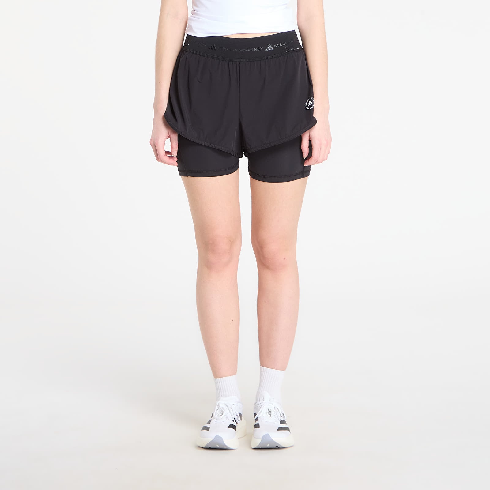 Shorts adidas By Stella McCartney Training 2-In-1 Short Black
