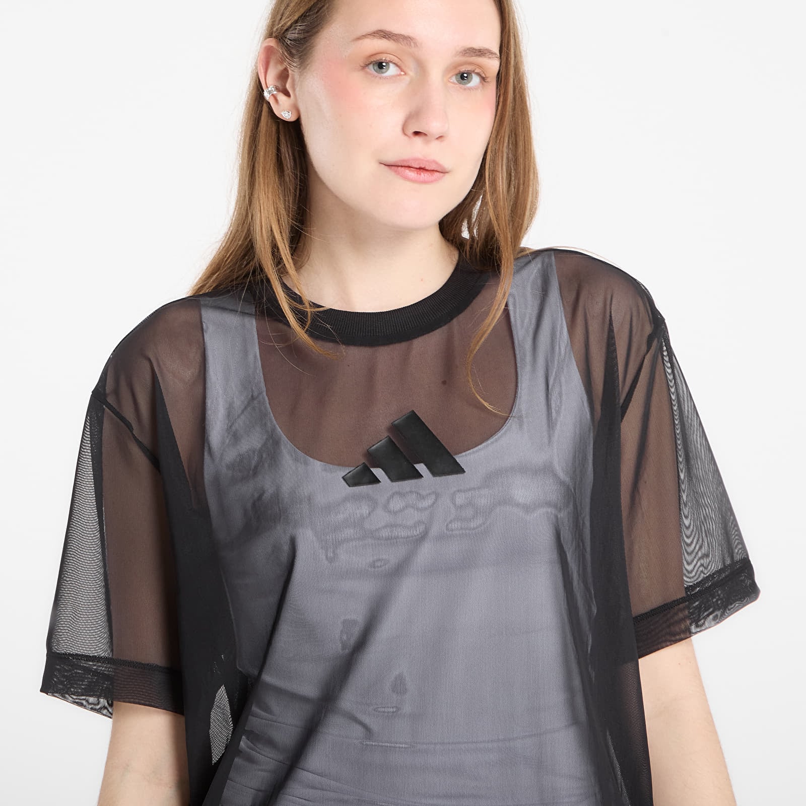 T-shirts adidas W All Szn Sh T Black