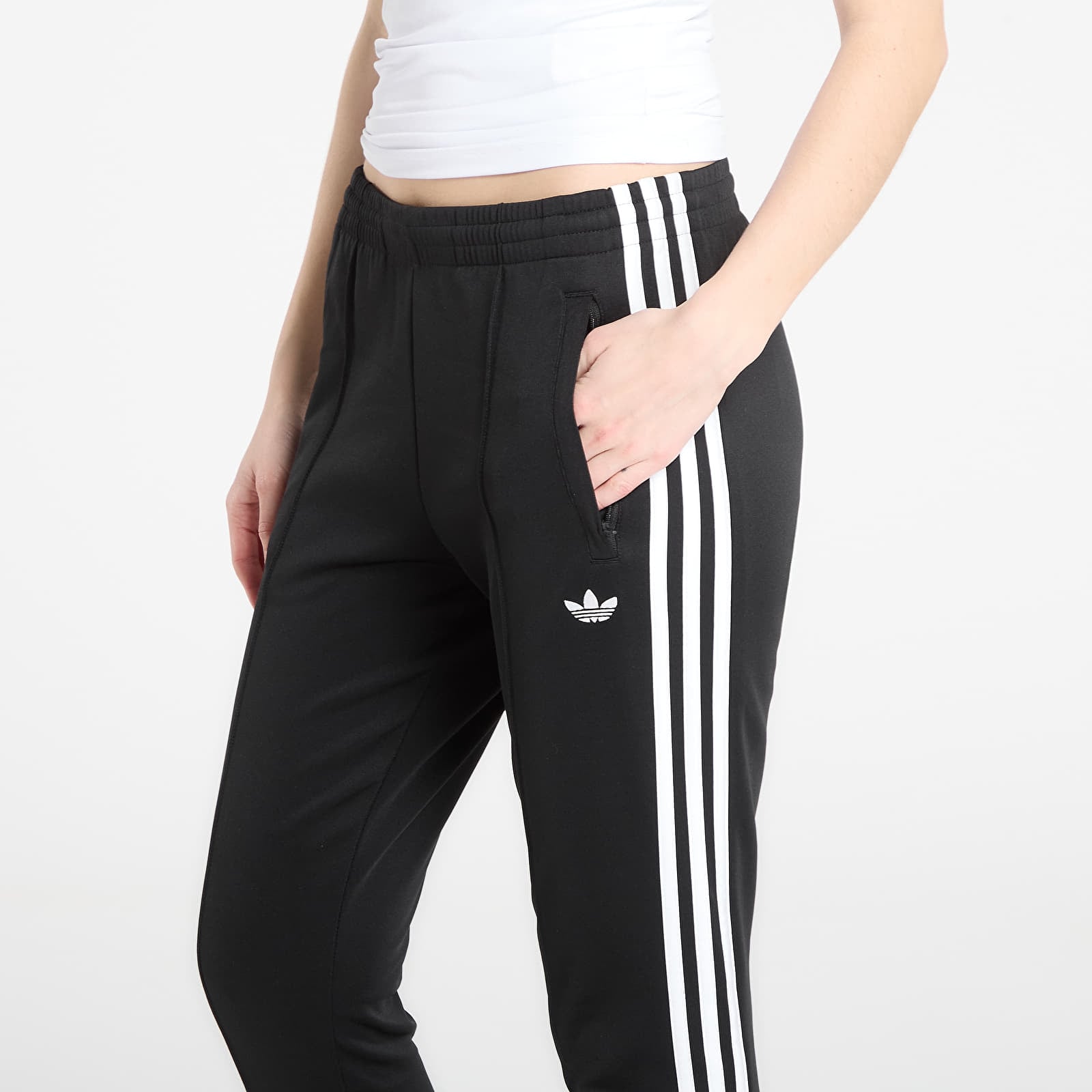Women's sweatpants adidas Sst Track Pants Black/ White