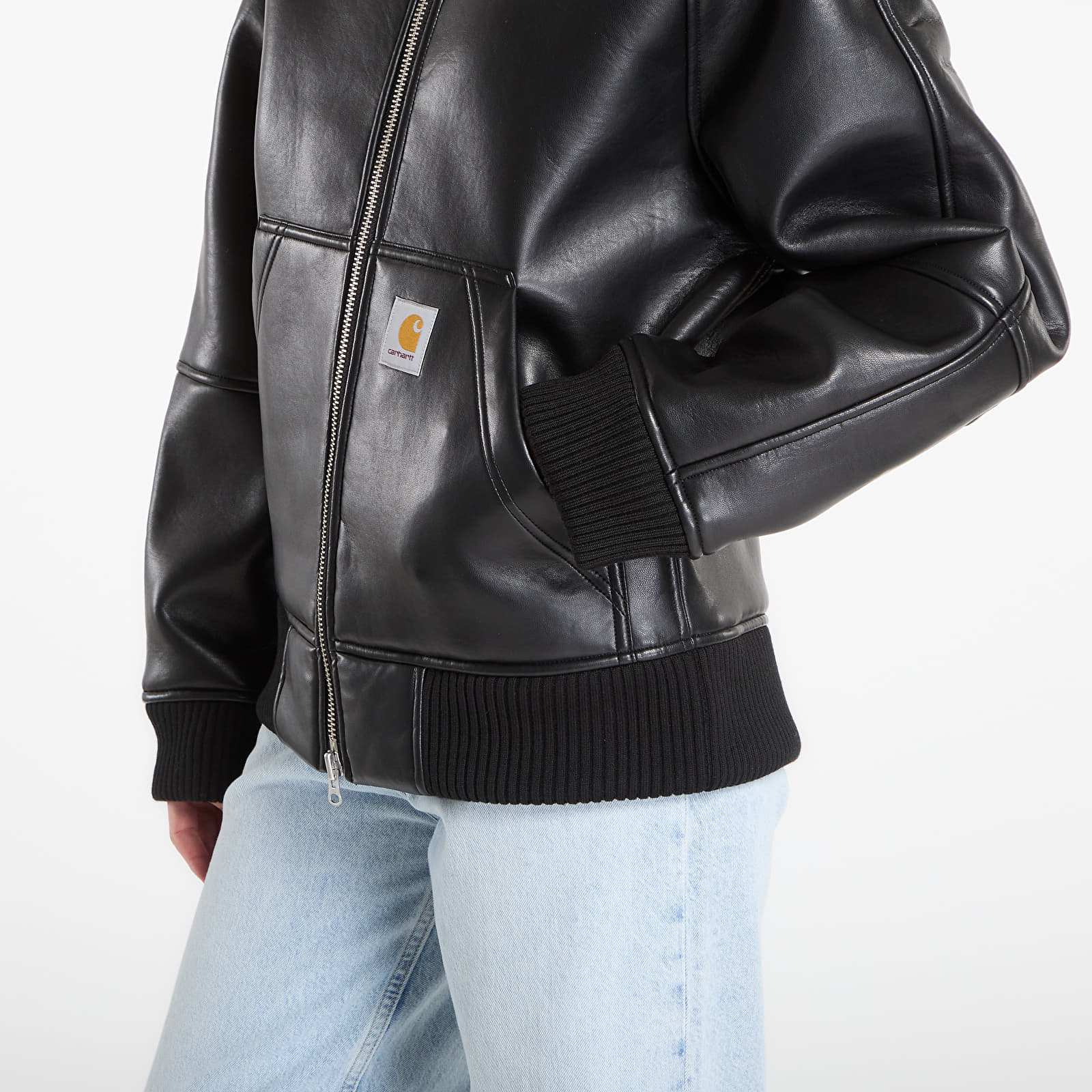 Kavajer för män Carhartt WIP Shepton Jacket UNISEX Black/ Natural