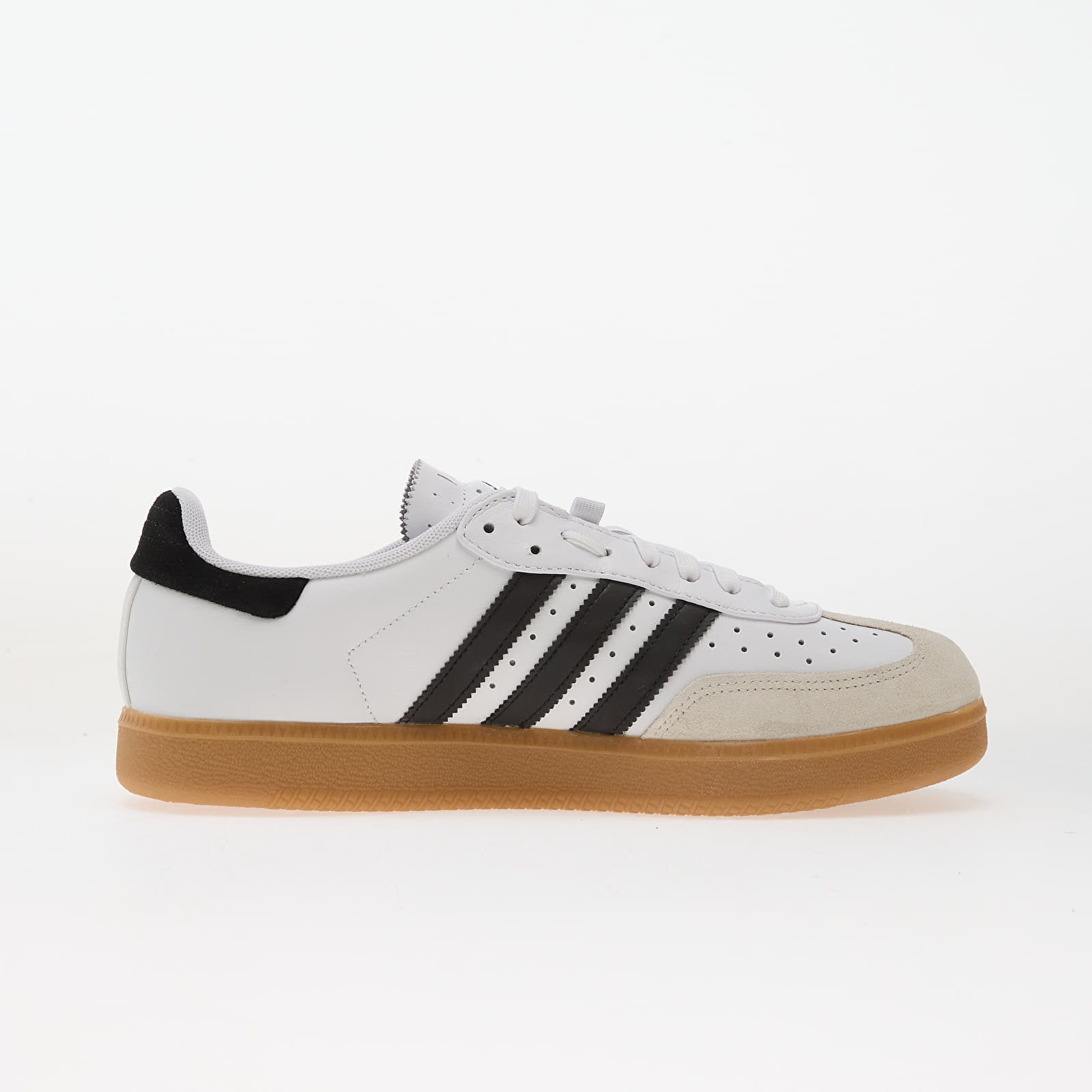 Pánske tenisky a topánky adidas Velosamba Leather Ftwr White/ Core Black/ Gold Met.