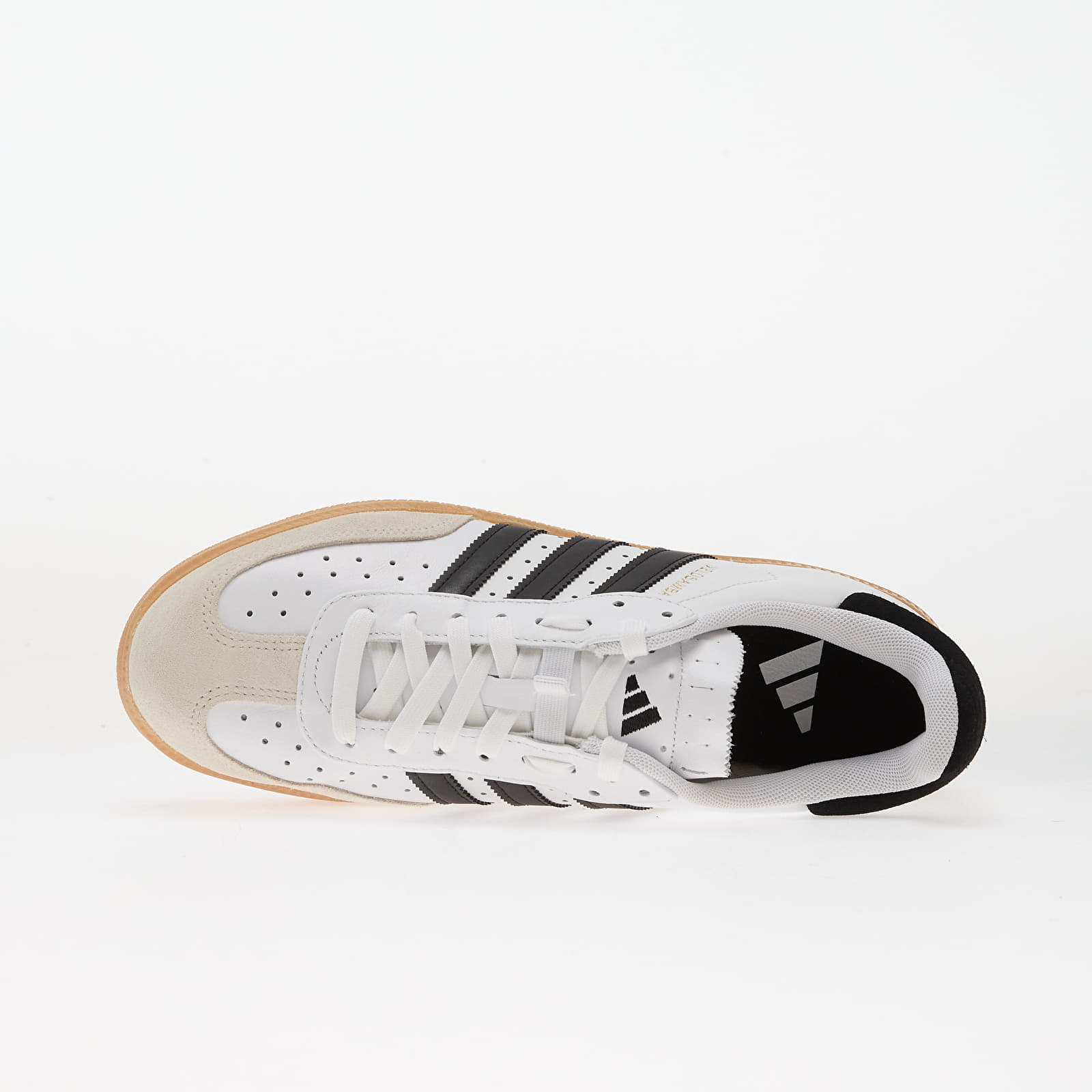 Pánske tenisky a topánky adidas Velosamba Leather Ftwr White/ Core Black/ Gold Met.