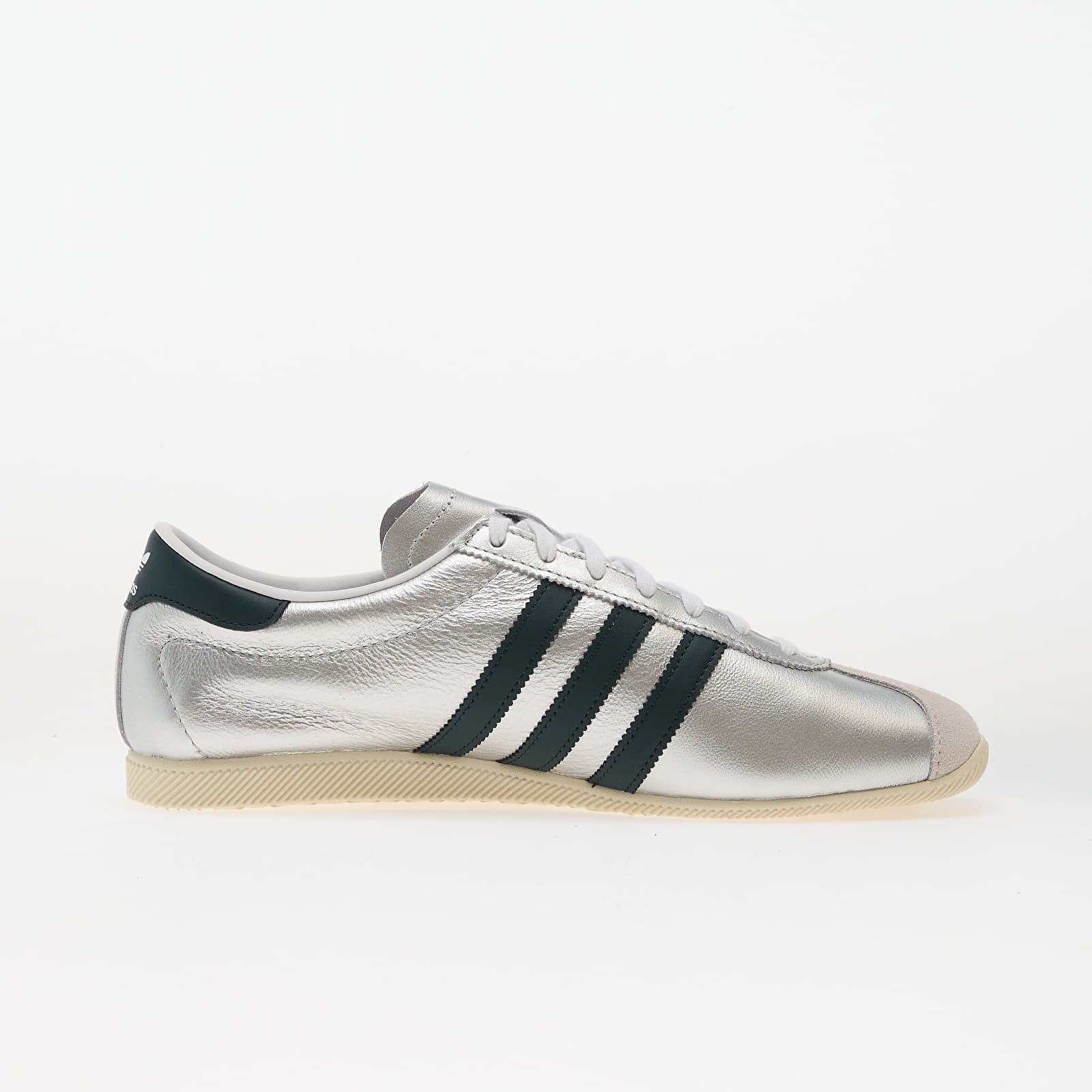 Sapatos de mulher adidas Paris W Silver Metallic/ Aura Ivy/ Crew White
