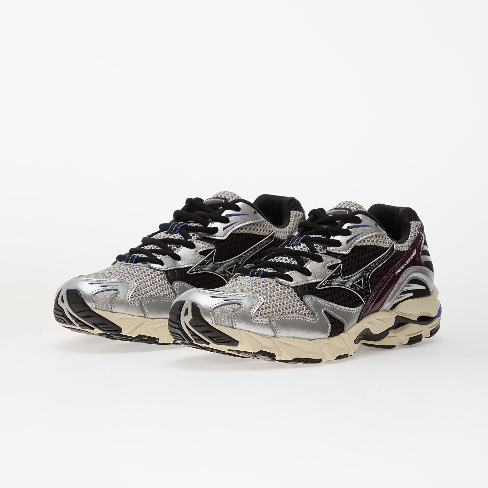 Sapatos de homem Mizuno Wave Rider 10 (U)  Harbor Mist/ Black/ Fig