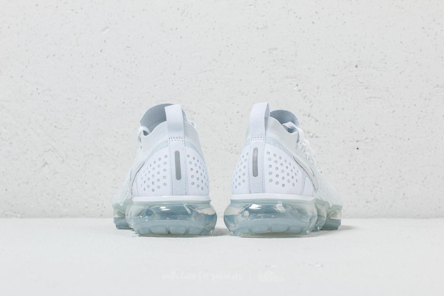 W 'air vapormax flyknit 2 white vast grey hot sale