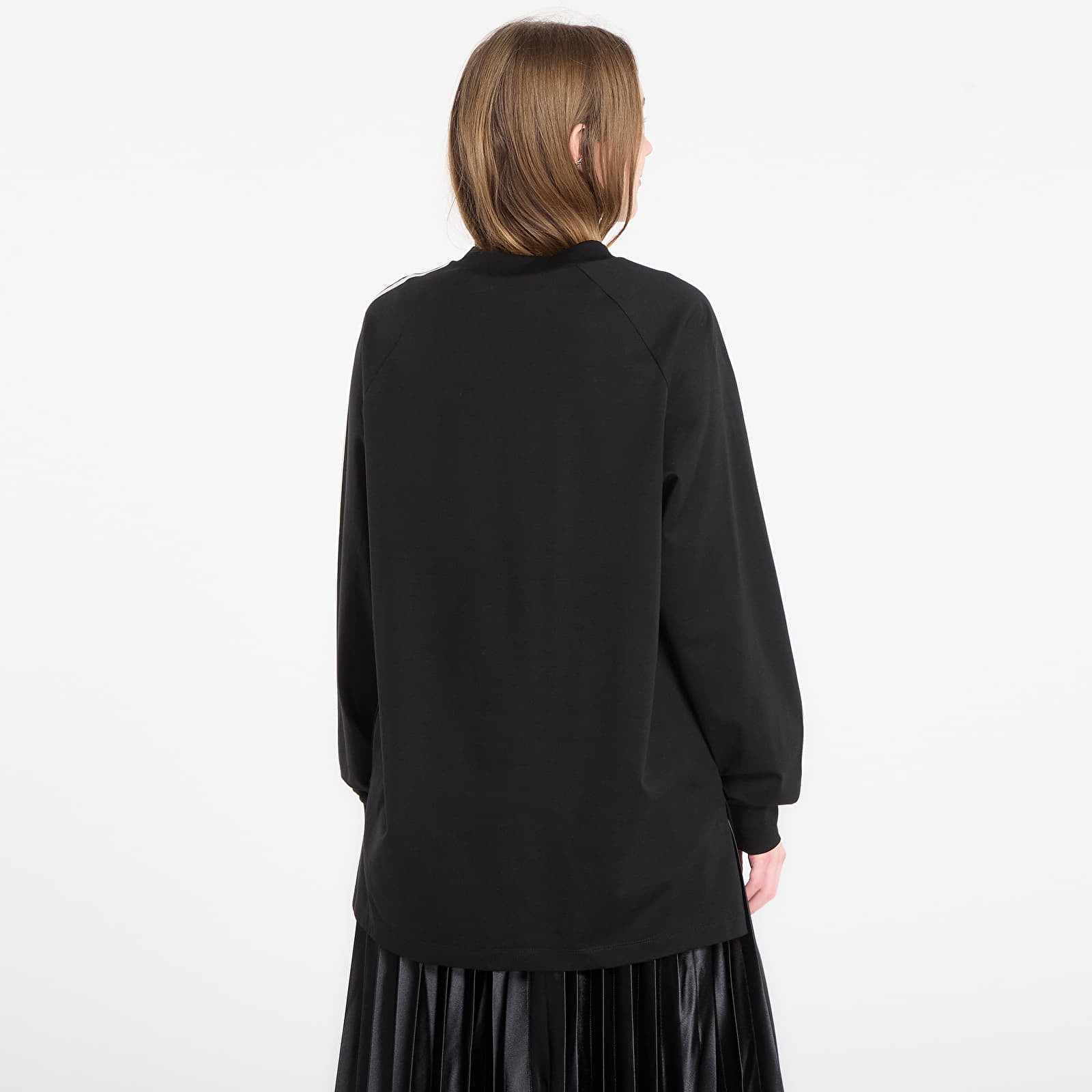 T-skjorter Y-3 3-Stripes Long Sleeve Tee UNISEX Black/ Off White