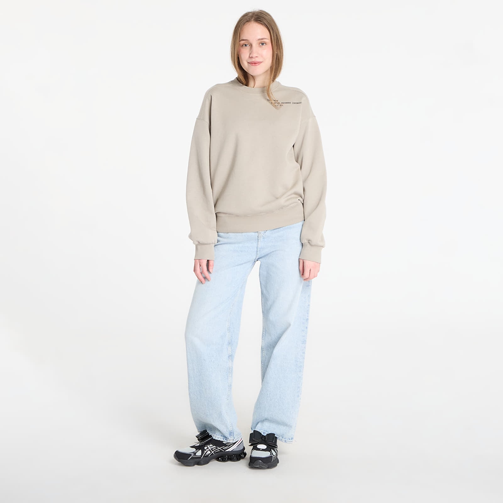 Dukserice Carhartt WIP Punched Sweat UNISEX Puddle