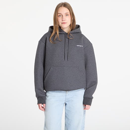 Sweatshirt Carhartt WIP Hooded Alda Sweat UNISEX Black/ White