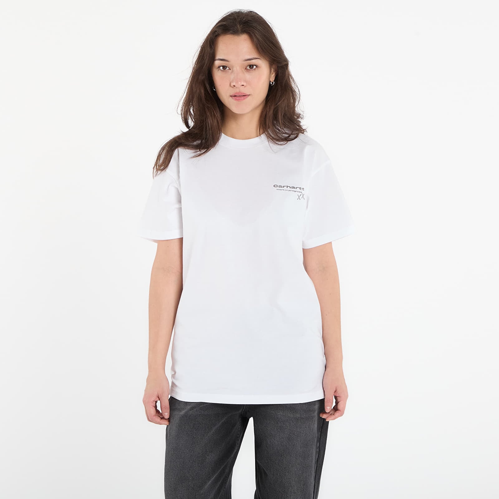 T-särgid Carhartt WIP S/S Garble T-Shirt UNISEX White