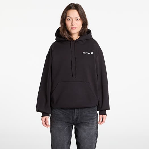 Sweatshirt Carhartt WIP Hooded Caps Sweat UNISEX Black