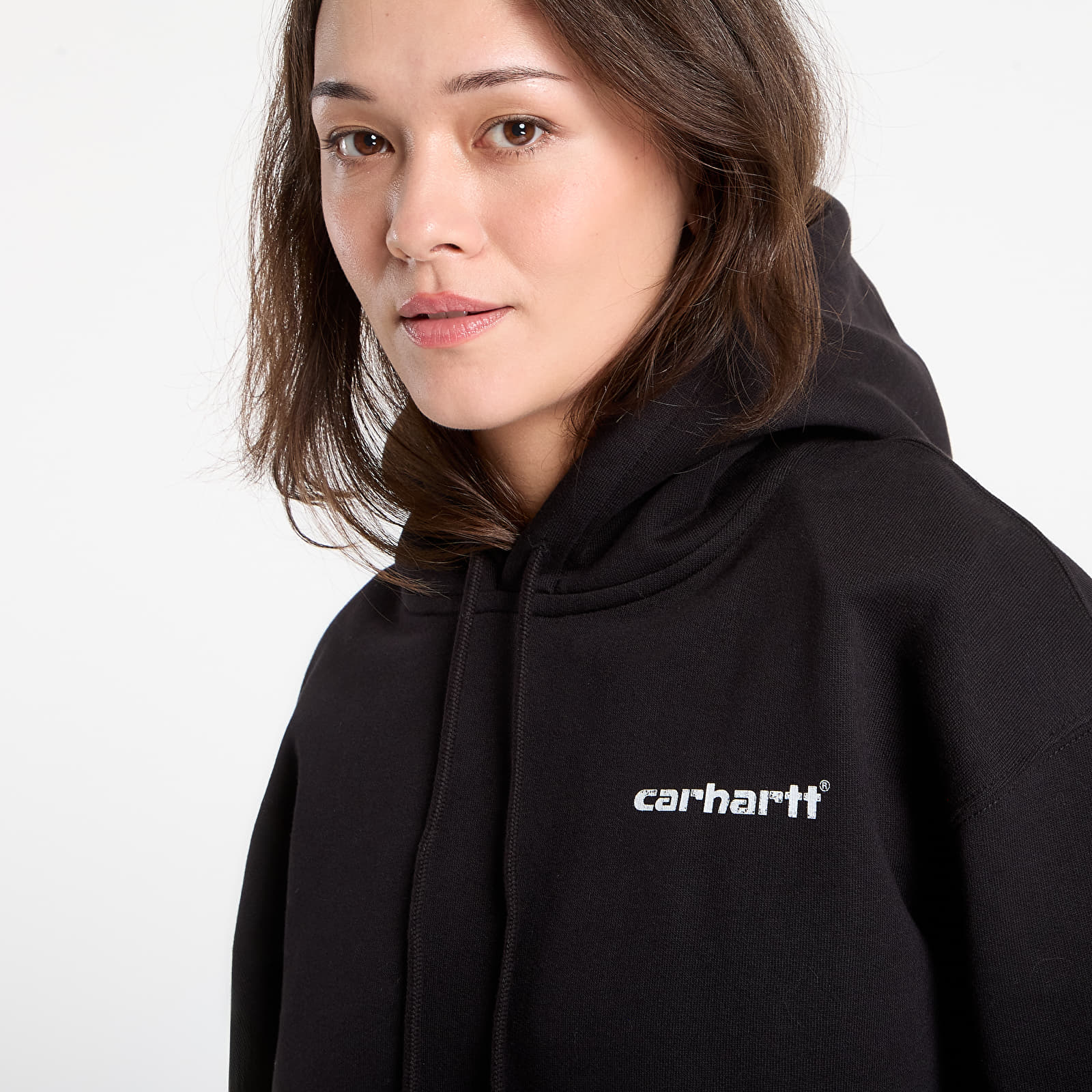 Hoodies och sweatshirts Carhartt WIP Hooded Caps Sweat UNISEX Black
