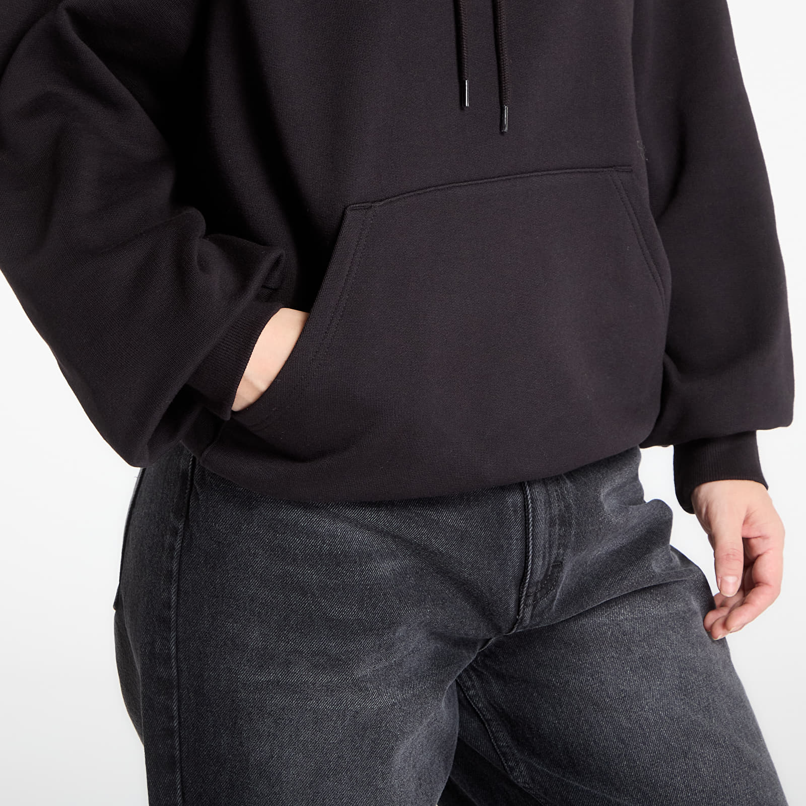 Hoodies och sweatshirts Carhartt WIP Hooded Caps Sweat UNISEX Black