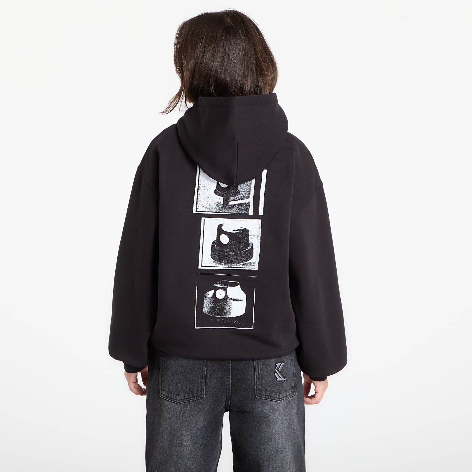 Hoodies och sweatshirts Carhartt WIP Hooded Caps Sweat UNISEX Black