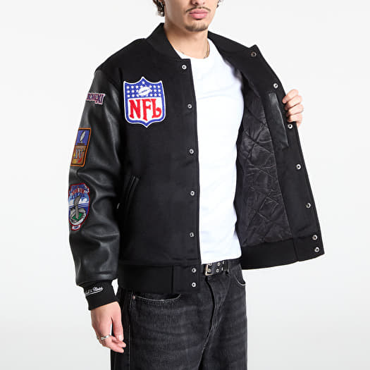 Jackets MItchell & Ness NFL Blackout Collection Varsity Jacket