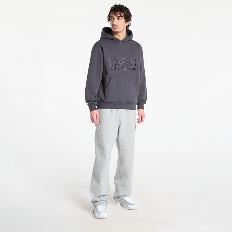 Jordan Paris Saint-Germain Men's Fleece Hoodie Anthracite | Footshop
