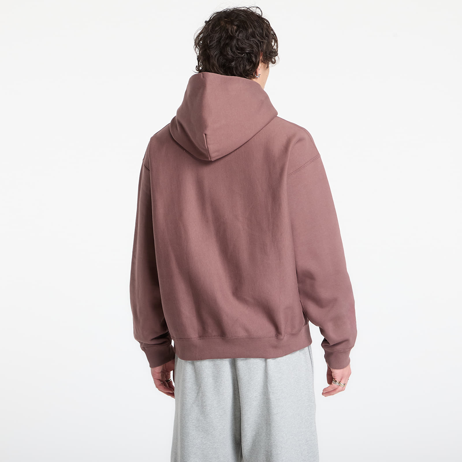 Puloverji   Nike Solo Swoosh Men's Pullover Hoodie Tattoo/ White