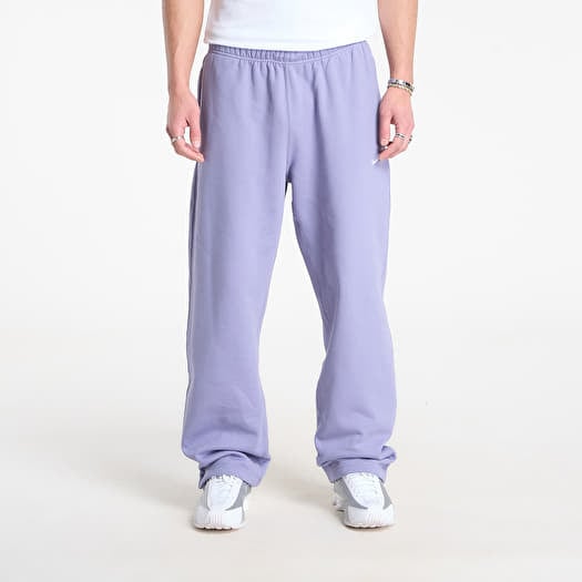 Superge Nike Solo Swoosh Men's Fleece Open-Hem Pants Iron Purple/ White